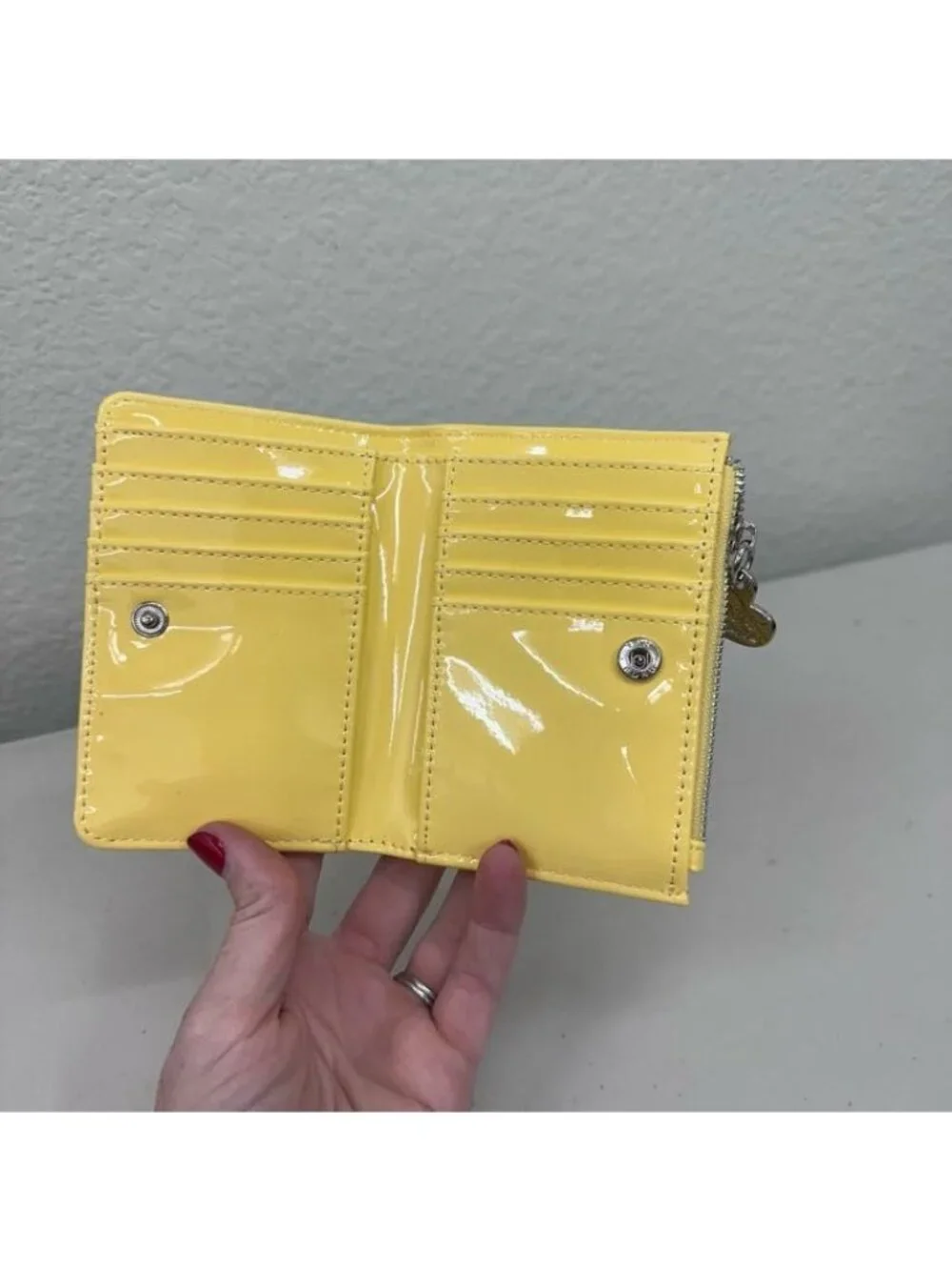 Betsey Johnson Spin Me Bifold Wallet Quirky Novelty Washing Machine Design